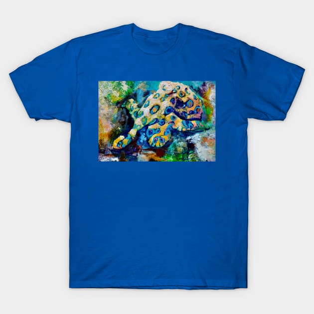 Blue-ringed Octopus T-Shirt by CoryAcornArt